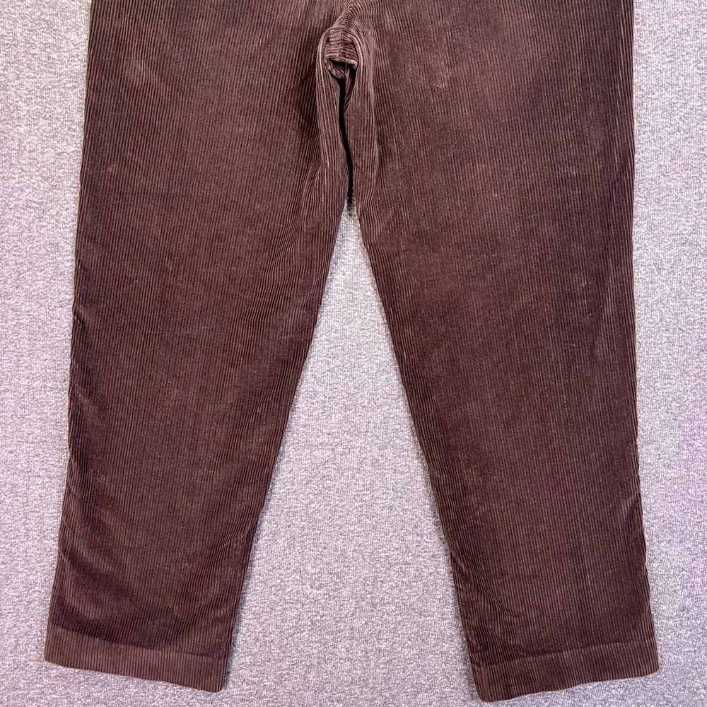 LL Bean Corduroy Pants Mens 35x31 Brown Classic Fit Casual Heritage Outdoors